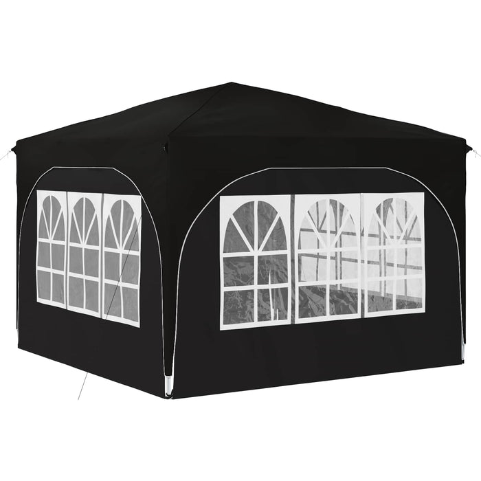 Cort de Petrecere Pop-up 290 x 290 x 245 cm Negru - WALTI WALTI