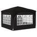 Cort de Petrecere Pop-up 290 x 290 x 245 cm Negru - WALTI WALTI