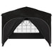 Cort de Petrecere Pop-up 290 x 290 x 245 cm Negru - WALTI WALTI