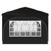 Cort de Petrecere Pop-up 290 x 290 x 245 cm Negru - WALTI WALTI
