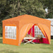 Cort de Petrecere Pop-up 290 x 290 x 245 cm Portocaliu - WALTI WALTI