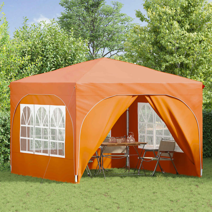 Cort de Petrecere Pop-up 290 x 290 x 245 cm Portocaliu - WALTI WALTI