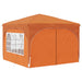 Cort de Petrecere Pop-up 290 x 290 x 245 cm Portocaliu - WALTI WALTI