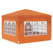 Cort de Petrecere Pop-up 290 x 290 x 245 cm Portocaliu - WALTI WALTI