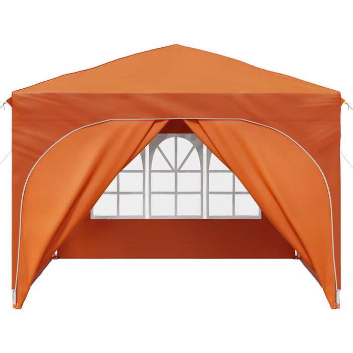 Cort de Petrecere Pop-up 290 x 290 x 245 cm Portocaliu - WALTI WALTI