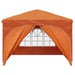 Cort de Petrecere Pop-up 290 x 290 x 245 cm Portocaliu - WALTI WALTI