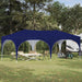 Cort de Petrecere Pop-up albastru 575 x 288 x 245 cm - WALTI WALTI