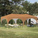 Cort de Petrecere Pop-up Bej 575 x 288 x 245 cm Material Oxford - WALTI WALTI