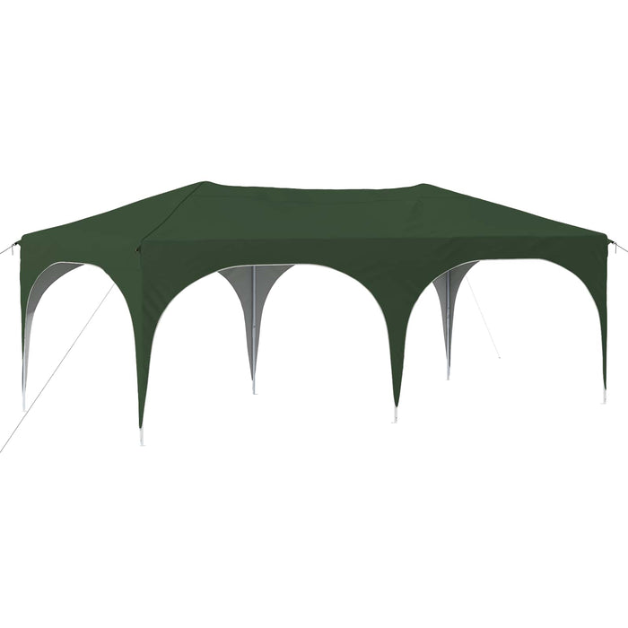 Cort de Petrecere Pop-up Verde 575 x 288 x 245 cm - WALTI WALTI