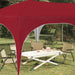 Cort de Petrecere Pop-up Burgundy 575 x 288 x 245 cm - WALTI WALTI