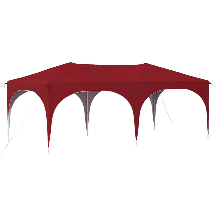 Cort de Petrecere Pop-up Burgundy 575 x 288 x 245 cm - WALTI WALTI