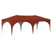 Cort de Petrecere Pop-up Terracota 575 x 288 x 245 cm - WALTI WALTI