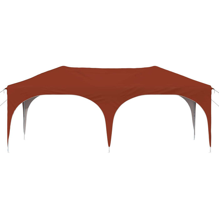 Cort de Petrecere Pop-up Terracota 575 x 288 x 245 cm - WALTI WALTI