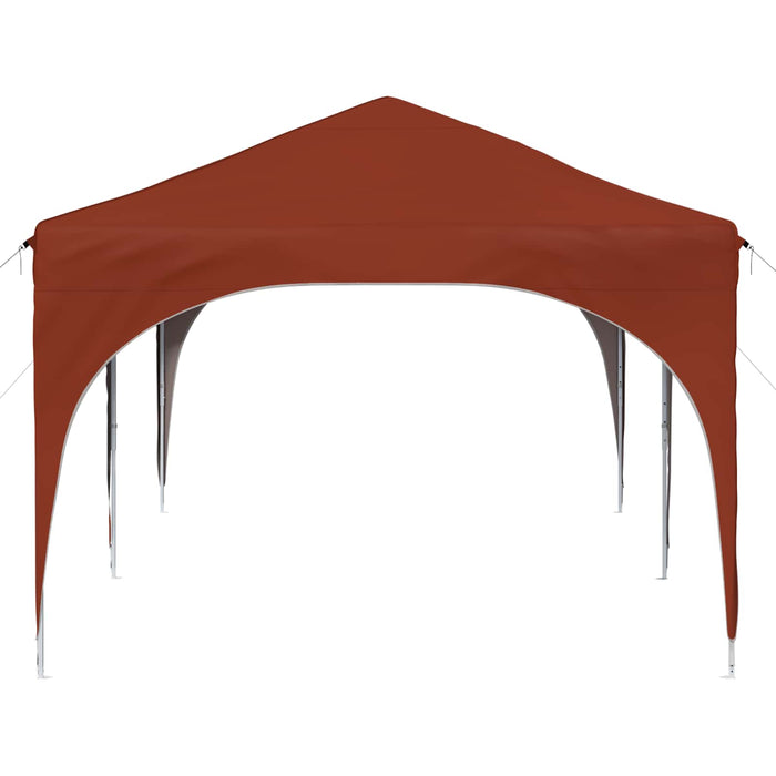 Cort de Petrecere Pop-up Terracota 575 x 288 x 245 cm - WALTI WALTI