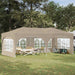 Cort de Petrecere Pop-up Crem 575 x 288 x 245 cm - WALTI WALTI