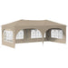 Cort de Petrecere Pop-up Crem 575 x 288 x 245 cm - WALTI WALTI