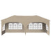Cort de Petrecere Pop-up Crem 575 x 288 x 245 cm - WALTI WALTI