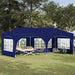 Cort de Petrecere Pop-up albastru 575 x 288 x 245 cm - WALTI WALTI