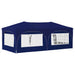 Cort de Petrecere Pop-up albastru 575 x 288 x 245 cm - WALTI WALTI