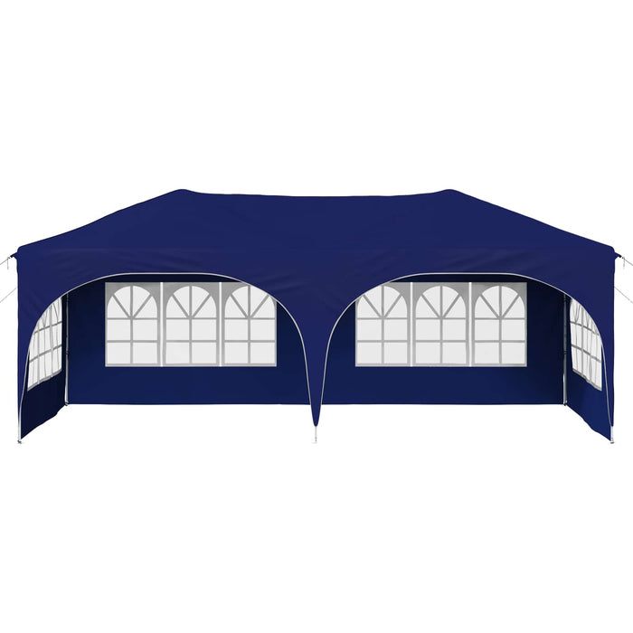 Cort de Petrecere Pop-up albastru 575 x 288 x 245 cm - WALTI WALTI