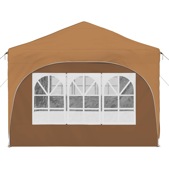 Cort de Petrecere Pop-up Bej 575 x 288 x 245 cm Material Oxford - WALTI WALTI