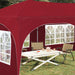 Cort de Petrecere Pop-up Burgundy 575 x 288 x 245 cm - WALTI WALTI