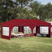 Cort de Petrecere Pop-up Burgundy 575 x 288 x 245 cm - WALTI WALTI