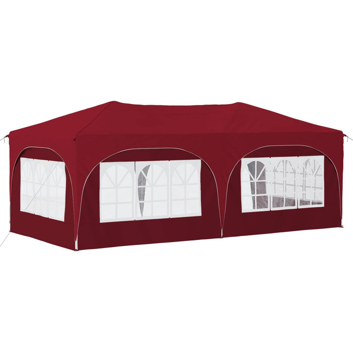 Cort de Petrecere Pop-up Burgundy 575 x 288 x 245 cm - WALTI WALTI