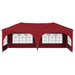 Cort de Petrecere Pop-up Burgundy 575 x 288 x 245 cm - WALTI WALTI