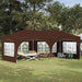 Cort de Petrecere Pop-up Maro 575 x 288 x 245 cm - WALTI WALTI