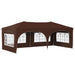 Cort de Petrecere Pop-up Maro 575 x 288 x 245 cm - WALTI WALTI