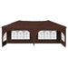 Cort de Petrecere Pop-up Maro 575 x 288 x 245 cm - WALTI WALTI