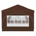 Cort de Petrecere Pop-up Maro 575 x 288 x 245 cm - WALTI WALTI