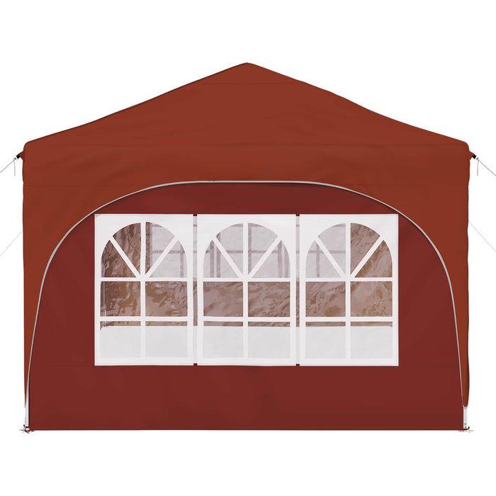 Cort de Petrecere Pop-up Terracota 575 x 288 x 245 cm - WALTI WALTI