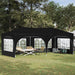 Cort de Petrecere Pop-up Negru 575 x 288 x 245 cm - WALTI WALTI