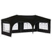 Cort de Petrecere Pop-up Negru 575 x 288 x 245 cm - WALTI WALTI