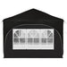 Cort de Petrecere Pop-up Negru 575 x 288 x 245 cm - WALTI WALTI