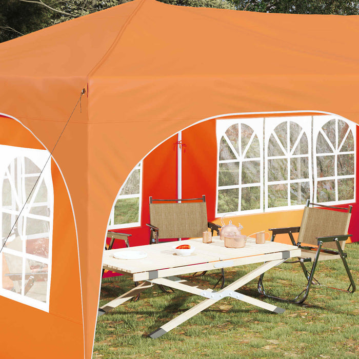 Cort de Petrecere Pop-up Portocaliu 575 x 288 x 245 cm - WALTI WALTI