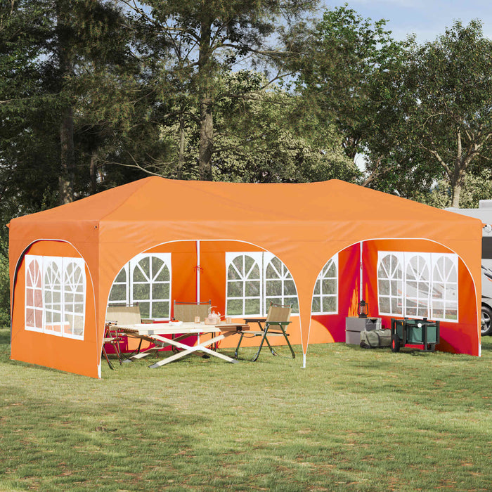 Cort de Petrecere Pop-up Portocaliu 575 x 288 x 245 cm - WALTI WALTI