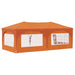 Cort de Petrecere Pop-up Portocaliu 575 x 288 x 245 cm - WALTI WALTI