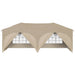 Cort de Petrecere Pop-up Crem 575 x 288 x 245 cm - WALTI WALTI