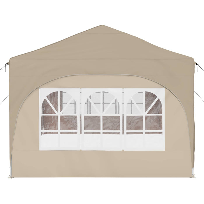 Cort de Petrecere Pop-up Crem 575 x 288 x 245 cm - WALTI WALTI