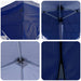 Cort de Petrecere Pop-up albastru 575 x 288 x 245 cm - WALTI WALTI