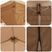 Cort de Petrecere Pop-up Bej 575 x 288 x 245 cm Material Oxford - WALTI WALTI
