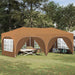 Cort de Petrecere Pop-up Bej 575 x 288 x 245 cm Material Oxford - WALTI WALTI