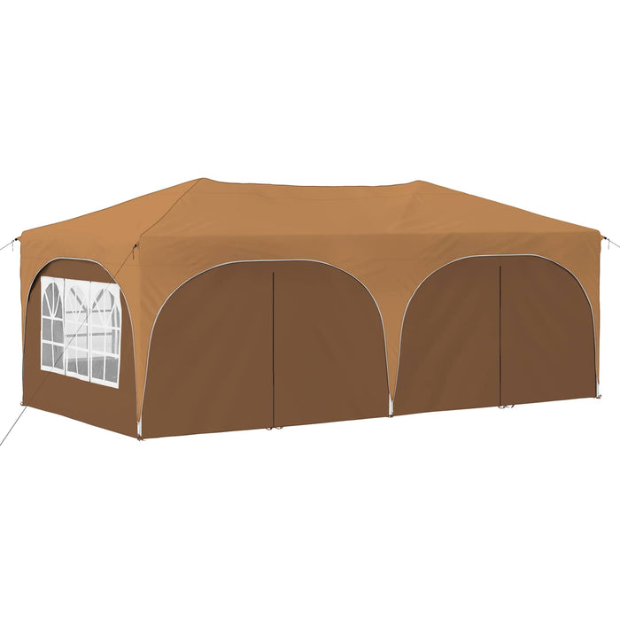 Cort de Petrecere Pop-up Bej 575 x 288 x 245 cm Material Oxford - WALTI WALTI