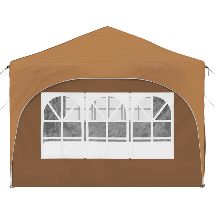 Cort de Petrecere Pop-up Bej 575 x 288 x 245 cm Material Oxford - WALTI WALTI