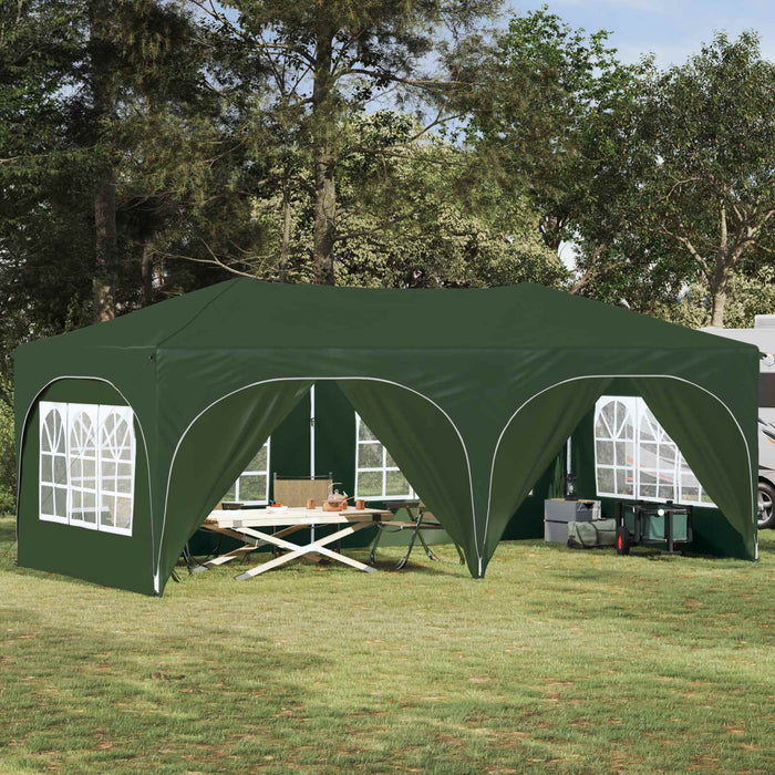 Cort de Petrecere Pop-up Verde 575 x 288 x 245 cm - WALTI WALTI