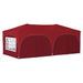 Cort de Petrecere Pop-up Burgundy 575 x 288 x 245 cm - WALTI WALTI