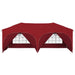 Cort de Petrecere Pop-up Burgundy 575 x 288 x 245 cm - WALTI WALTI